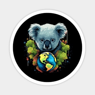 Koala Earth Day Magnet